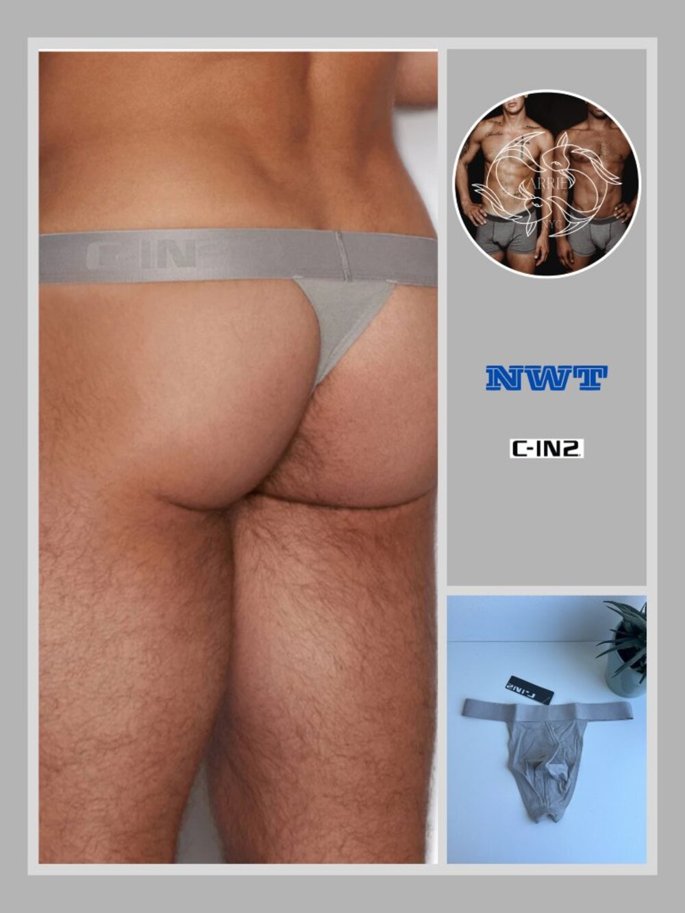 C-IN2 - Minimal - Thong - Gustav Grey (M)